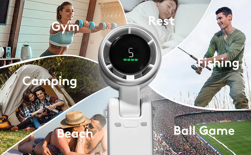 Coolyx™ - Portable Handheld Mini Fan